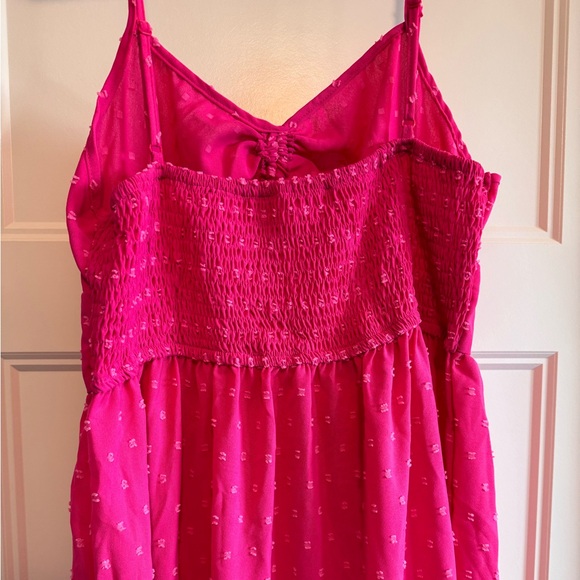 Pink Long Sundress with Straps - Size XL - Picture 4 of 4